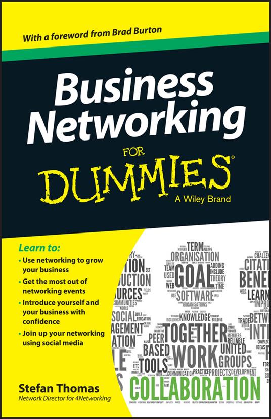 Business Networking For Dummies - S Thomas - cover