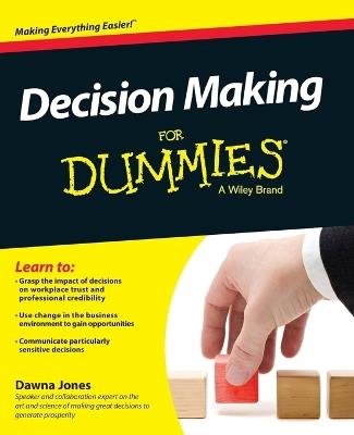 Decision Making For Dummies - D Jones - cover