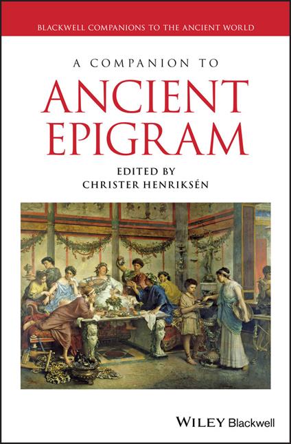 A Companion to Ancient Epigram - cover