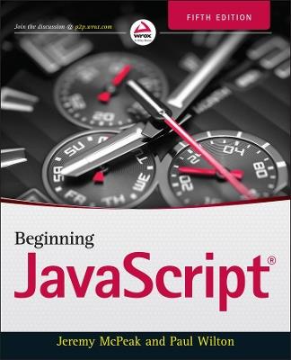 Beginning JavaScript - Jeremy McPeak - cover