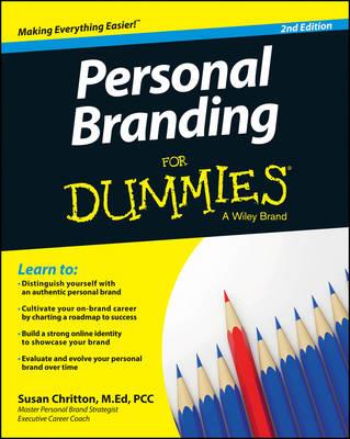Personal Branding For Dummies - Susan Chritton - cover