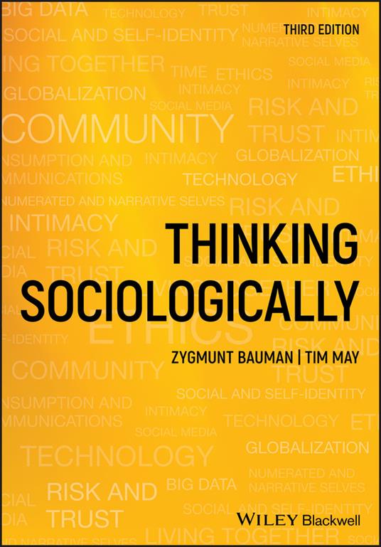 Thinking Sociologically - Zygmunt Bauman,Tim May - cover