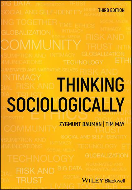 Thinking Sociologically - Zygmunt Bauman,Tim May - cover
