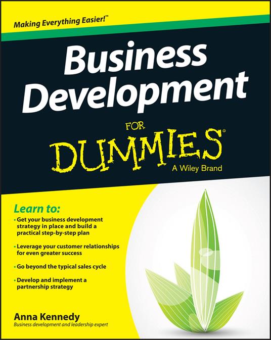 Business Development For Dummies - Anna Kennedy - cover
