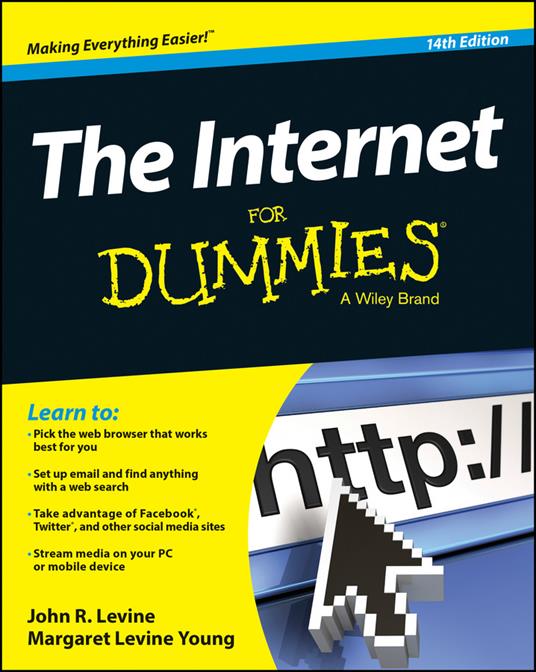 The Internet For Dummies - John R. Levine,Margaret Levine Young - cover