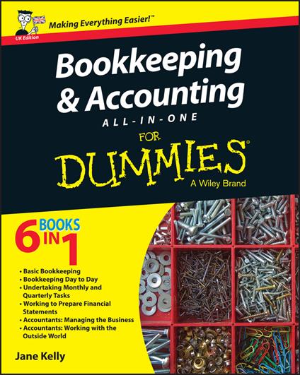 Bookkeeping and Accounting All-in-One For Dummies - UK - Jane E. Kelly - cover