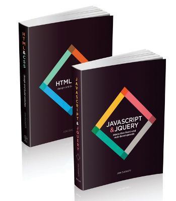 Web Design with HTML, CSS, JavaScript and jQuery Set - Jon Duckett - cover