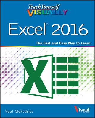 Teach Yourself VISUALLY Excel 2016 - Paul McFedries - cover