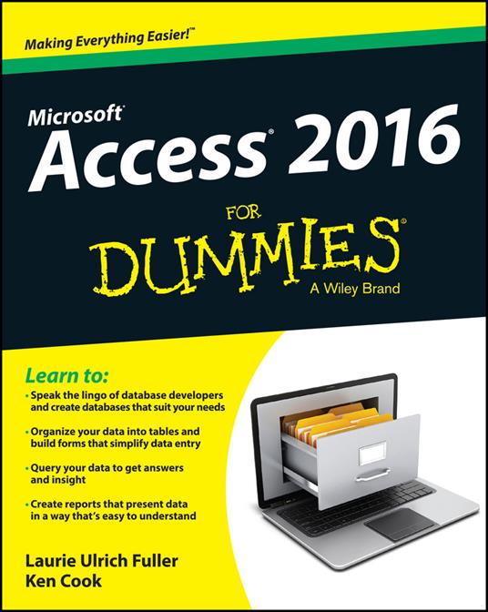 Access 2016 For Dummies - Laurie A. Ulrich,Ken Cook - cover