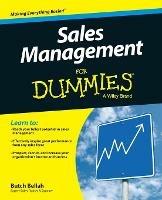 Sales Management For Dummies - Butch Bellah - cover