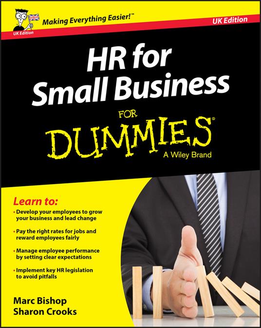 HR for Small Business For Dummies - UK - Marc Bishop,Sharon Crooks - cover