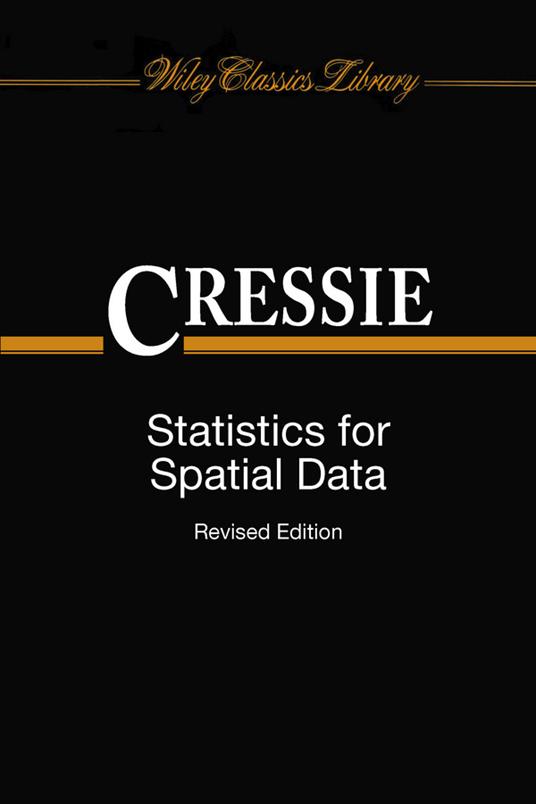 Statistics for Spatial Data - Noel Cressie - cover