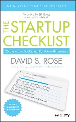 The Startup Checklist: 25 Steps to a Scalable, High-Growth Business - David S. Rose - cover