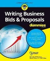 Writing Business Bids and Proposals For Dummies - Neil Cobb,Charlie Divine - cover