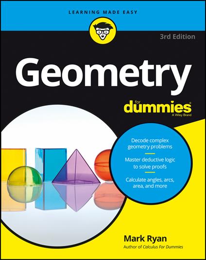 Geometry For Dummies - Mark Ryan - cover