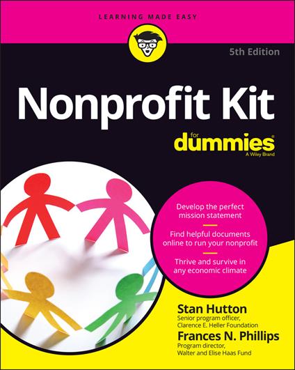 Nonprofit Kit For Dummies - Stan Hutton,Frances N. Phillips - cover