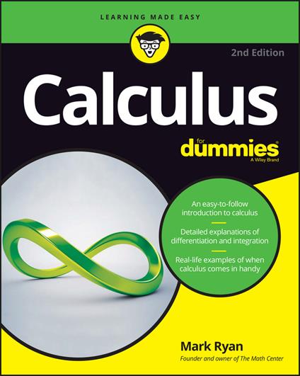 Calculus For Dummies - Mark Ryan - cover