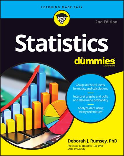 Statistics For Dummies - Deborah J. Rumsey - cover