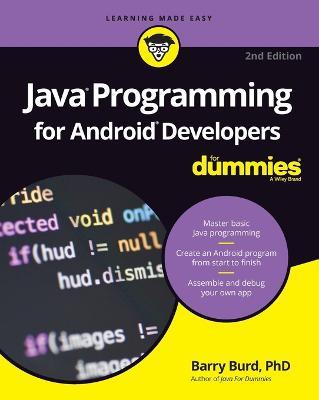 Java Programming for Android Developers For Dummies - Barry Burd - cover