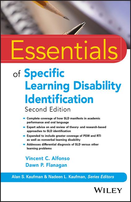 Essentials of Specific Learning Disability Identification - Vincent C. Alfonso,Dawn P. Flanagan - cover