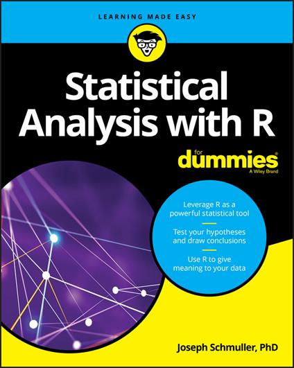 Statistical Analysis with R For Dummies - Joseph Schmuller - cover