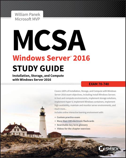 MCSA Windows Server 2016 Study Guide: Exam 70-740 - William Panek - cover