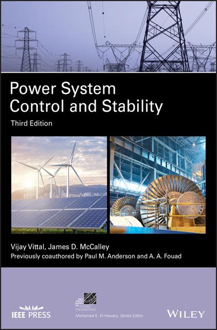 Power System Control and Stability - Vijay Vittal,James D. McCalley,Paul M. Anderson - cover