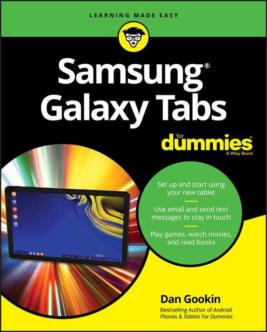 Samsung Galaxy Tabs For Dummies - Dan Gookin - cover