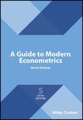 A Guide to Modern Econometrics - Marno Verbeek - cover