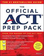 The Official ACT Prep Pack with 5 Full Practice Tests (3 in Official ACT Prep Guide + 2 Online)