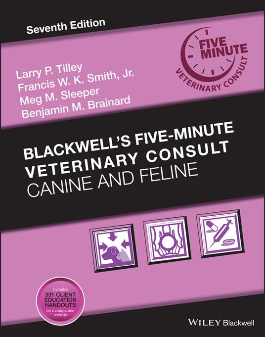 Blackwell's Five-Minute Veterinary Consult: Canine and Feline - cover