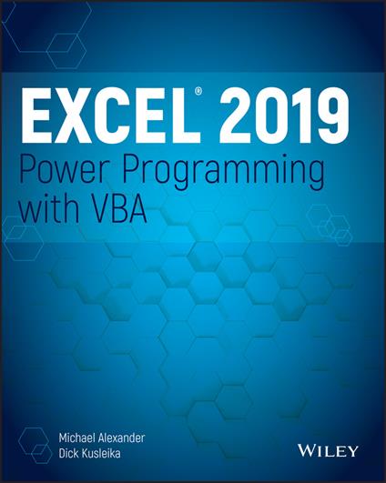 Excel 2019 Power Programming with VBA - Dick Kusleika,Michael Alexander - cover