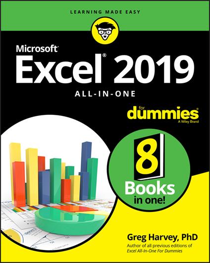 Excel 2019 All-in-One For Dummies - Greg Harvey - cover