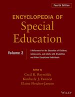 Encyclopedia of Special Education, Volume 2