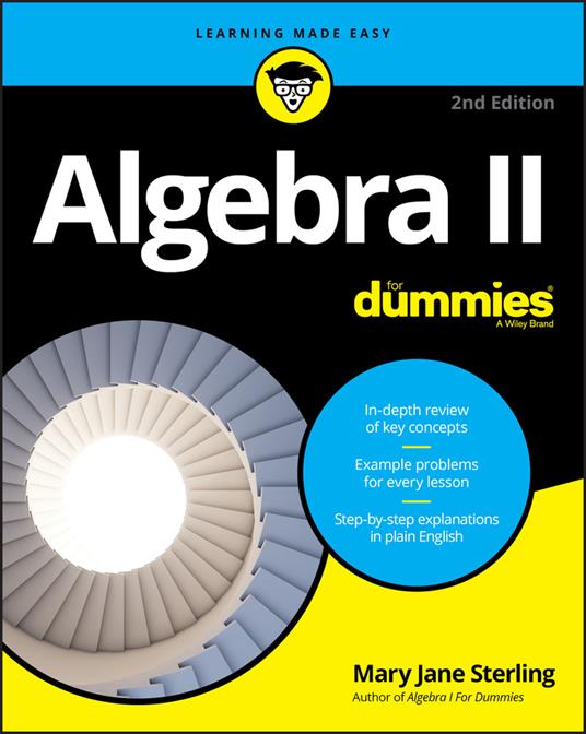 Algebra II For Dummies - Mary Jane Sterling - cover