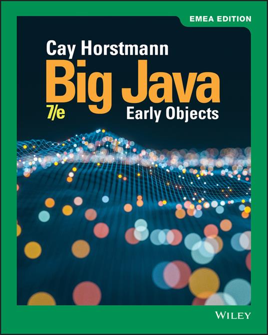 Big Java: Early Objects, EMEA Edition - Cay S. Horstmann - cover