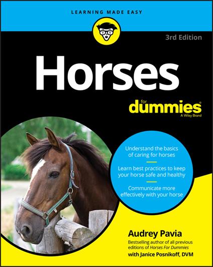 Horses For Dummies - Audrey Pavia - cover