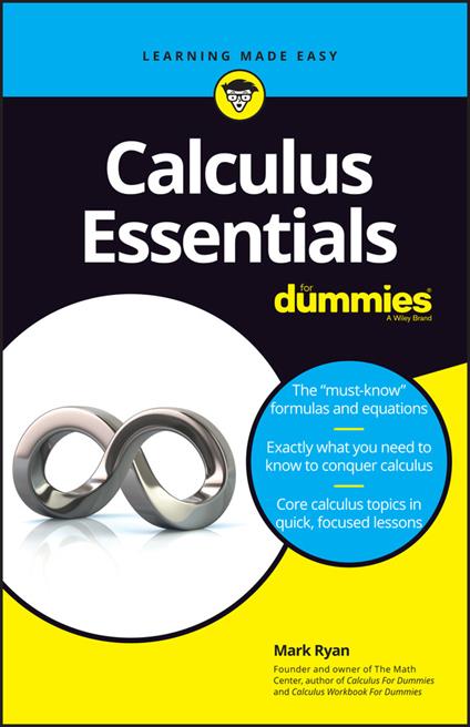 Calculus Essentials For Dummies - Mark Ryan - cover