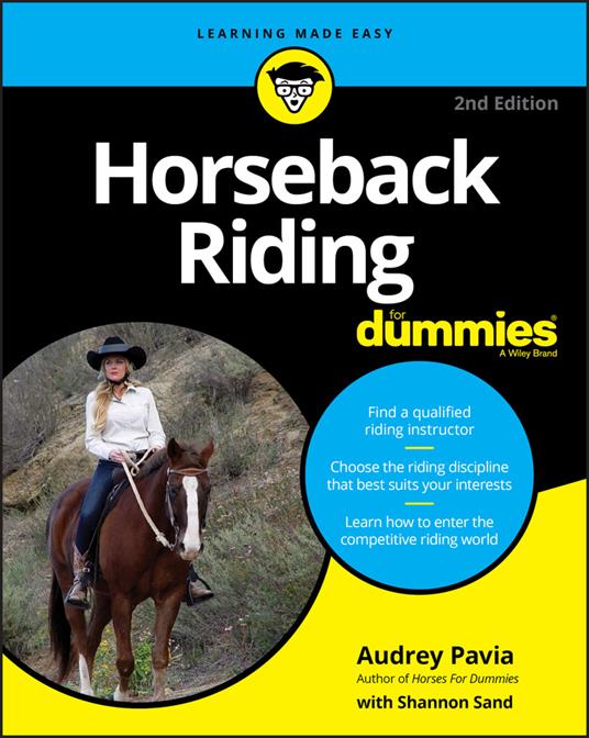 Horseback Riding For Dummies - Audrey Pavia - cover