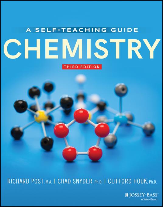 Chemistry: Concepts and Problems, A Self-Teaching Guide - Richard Post,Chad Snyder,Clifford C. Houk - cover