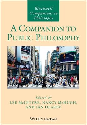 A Companion to Public Philosophy - cover