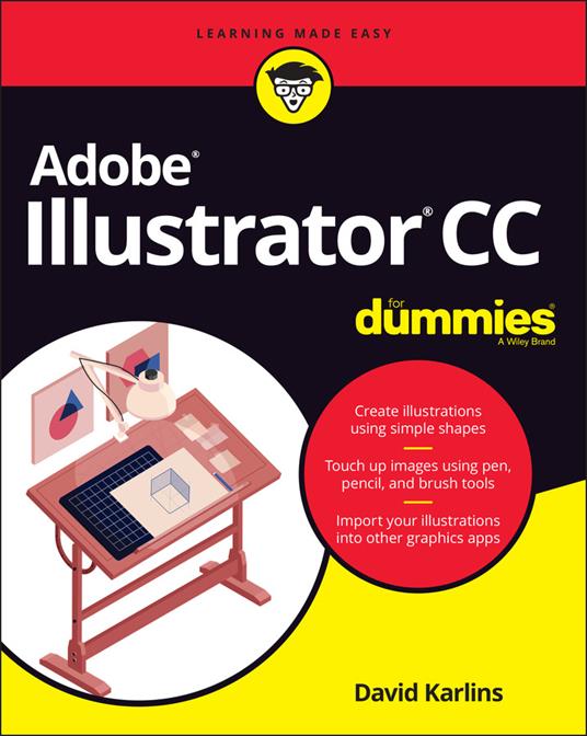 Adobe Illustrator CC For Dummies - David Karlins - cover