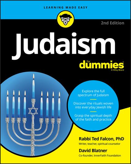 Judaism For Dummies - Ted Falcon,David Blatner - cover