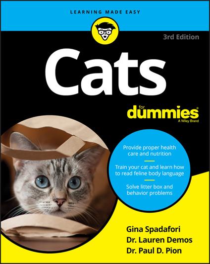 Cats For Dummies - Lauren Demos,Gina Spadafori,Paul D. Pion - cover