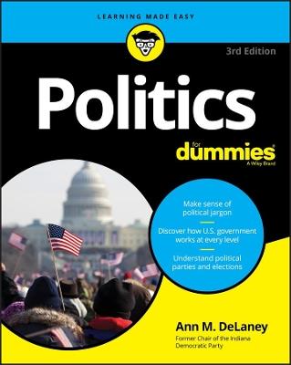 Politics For Dummies - Ann M. DeLaney - cover