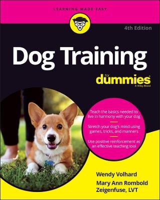 Dog Training For Dummies - Wendy Volhard,Mary Ann Rombold-Zeigenfuse - cover