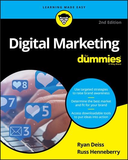 Digital Marketing For Dummies - Ryan Deiss,Russ Henneberry - cover