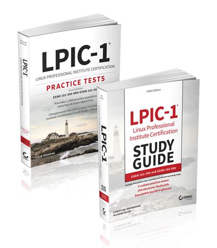 LPIC-1 Certification Kit: Exam 101-500 and Exam 102-500 - Christine Bresnahan,Richard Blum,Steve Suehring - cover