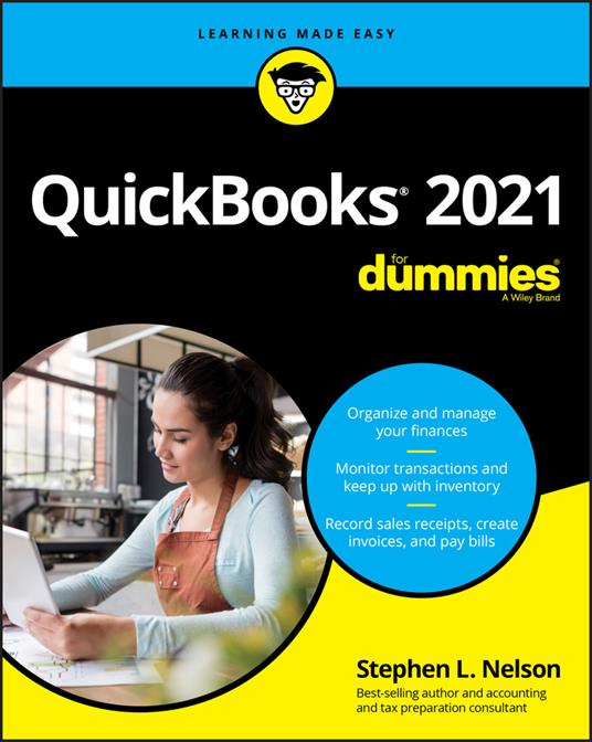 QuickBooks 2021 For Dummies - Stephen L. Nelson - cover