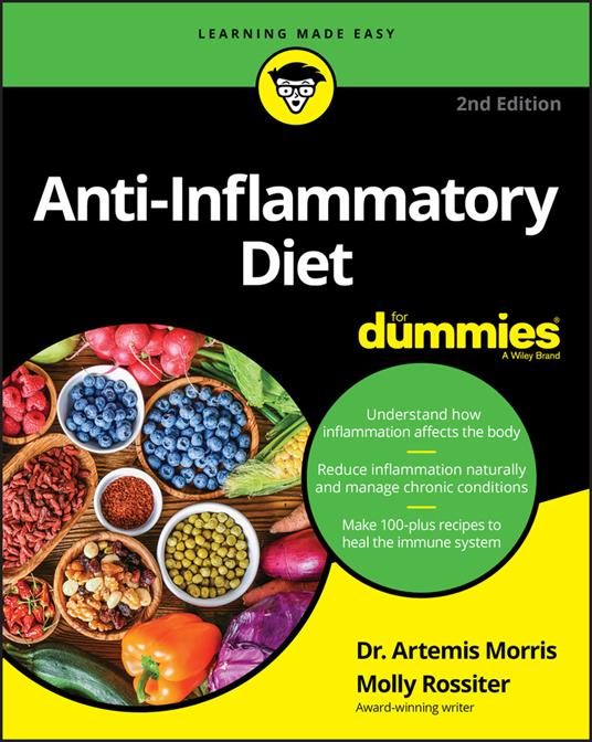 Anti-Inflammatory Diet For Dummies - Artemis Morris,Molly Rossiter - cover